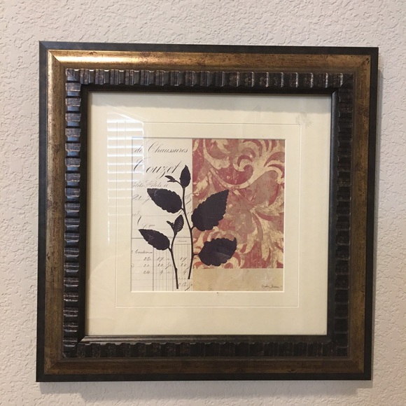 14 1/2" FRAMED WALL ART - Picture 2 of 5